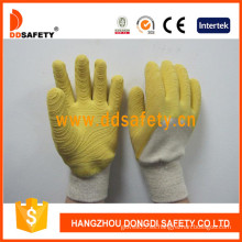 Jersey Liner Glove con latex amarillo Glovedcl401